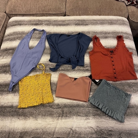 Crop Top Bundle John Galt, Wild Fable, Forever 21, Zaful, Pretty Little thing - Picture 10 of 12